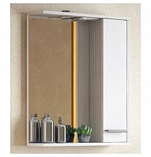 Зеркальный шкаф 65х74 см лайн Corozo Лорена SD-00000295