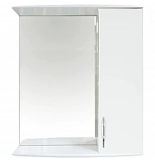 Зеркальный шкаф 50х70,1 см белый глянец Orange Роса Ro-50ZSW