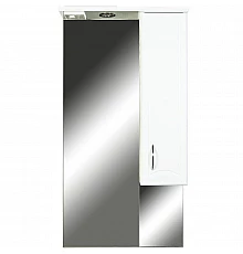 Зеркальный шкаф 55х108 см белый глянец Orange Стиль St-55ZS