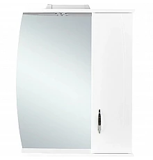 Зеркальный шкаф 60х75,2 см белый глянец Orange Софи Si-60ZS