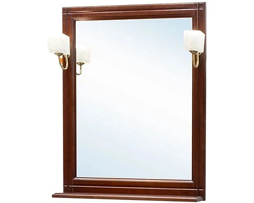 Купить Зеркало 75х102 см орех антикварный Orange Capri Capri-75ZE в магазине сантехники Santeh-Crystal.ru