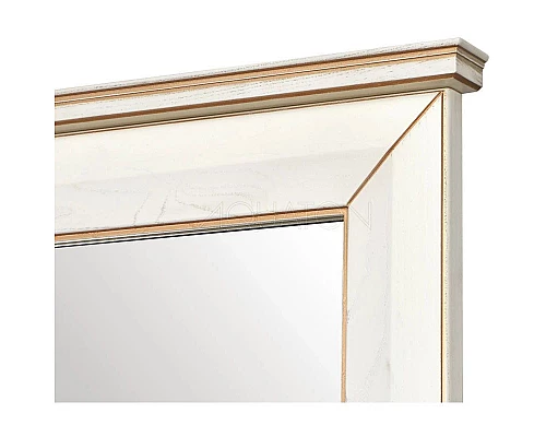 Купить Зеркало Беатриче 85 слоновая кость патина Aquaton 1A191802BEM60 в магазине сантехники Santeh-Crystal.ru