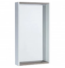 Зеркало 45,9х81,9 см белый глянец/джарра Акватон Бэлла 1A221702BBAZ0