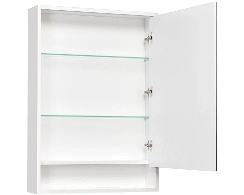 Купить Зеркальный шкаф 60х85 см белый глянец Акватон Капри 1A230302KP010 в магазине сантехники Santeh-Crystal.ru