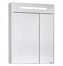 Зеркальный шкаф 60х78 см дуб полярный Акватон Сильва 1A216202SIW70