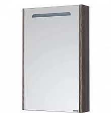 Зеркальный шкаф 50х78 см дуб макиато Акватон Сильва 1A215502SIW5L