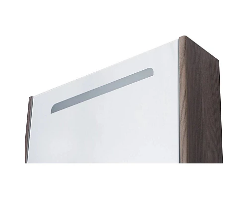 Купить Зеркальный шкаф 50х78 см дуб макиато Акватон Сильва 1A215502SIW5L в магазине сантехники Santeh-Crystal.ru