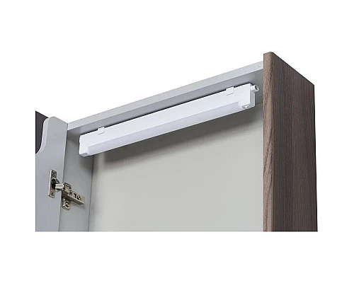 Купить Зеркальный шкаф 50х78 см дуб макиато Акватон Сильва 1A215502SIW5L в магазине сантехники Santeh-Crystal.ru