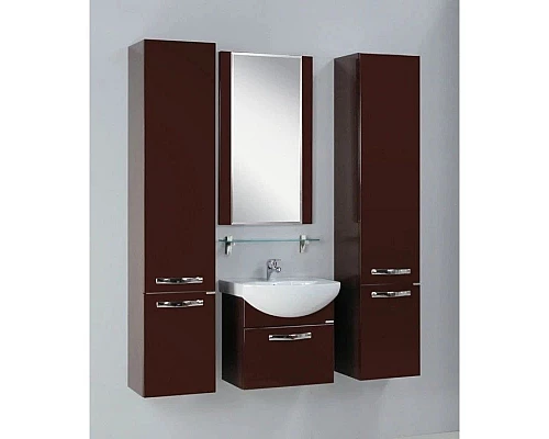 Приобрести Зеркало 50х85,8 см темно-коричневый Акватон Ария 1A140102AA430 в магазине сантехники Santeh-Crystal.ru