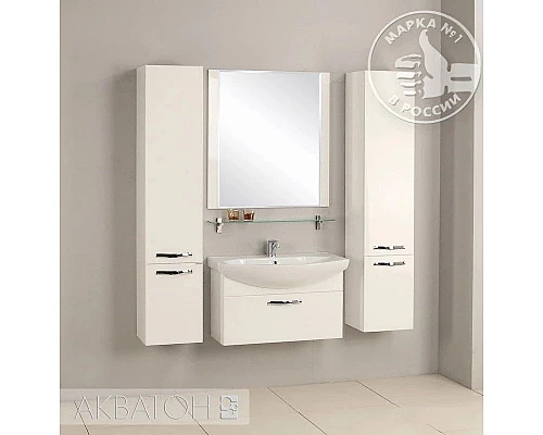 Купить Зеркало 80х85,8 см белый Акватон Ария 1A141902AA010 в магазине сантехники Santeh-Crystal.ru