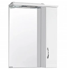 Зеркальный шкаф 58,6х79,8 см белый глянец R Акватон Онда 1A009802ON01R