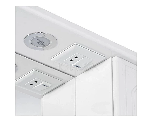 Приобрести Зеркальный шкаф 75х110,7 см белый R Акватон Майами 1A047502MM01R в магазине сантехники Santeh-Crystal.ru