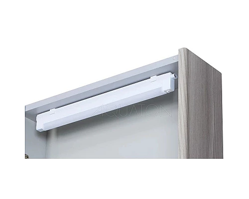 Купить Зеркальный шкаф 50х78 см дуб фьорд Акватон Сильва 1A215502SIW6L в магазине сантехники Santeh-Crystal.ru