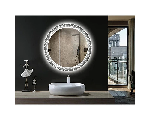 Приобрести Зеркало 68х68 см Esbano ES-3599 FD в магазине сантехники Santeh-Crystal.ru