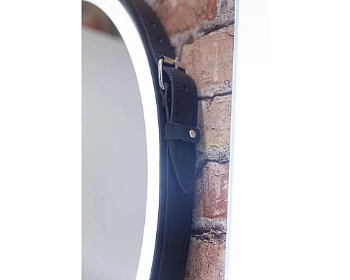 Купить Зеркало 100х100 см Art&Max Milan AM-Mil-1000-DS-F-Nero в магазине сантехники Santeh-Crystal.ru