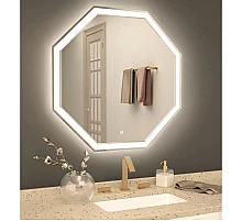 Зеркало 80х80 см Art&Max Argo AM-Arg-800-800-DS-F