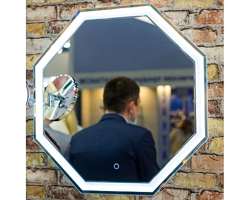 Купить Зеркало 80х80 см Art&Max Argo AM-Arg-800-800-DS-F в магазине сантехники Santeh-Crystal.ru