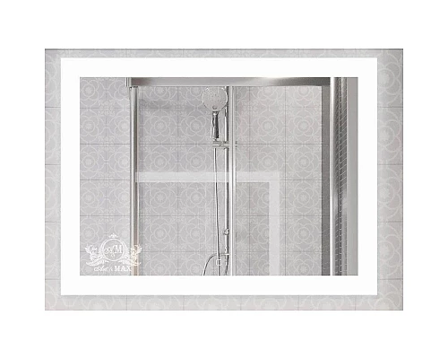 Приобрести Зеркало 80х60 см Art&Max Soli AM-Sol-800-600-DS-F-H в магазине сантехники Santeh-Crystal.ru