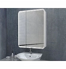 Зеркальный шкаф 80х80 см белый R Art&Max Verona AM-Ver-800-800-2D-R-DS-F