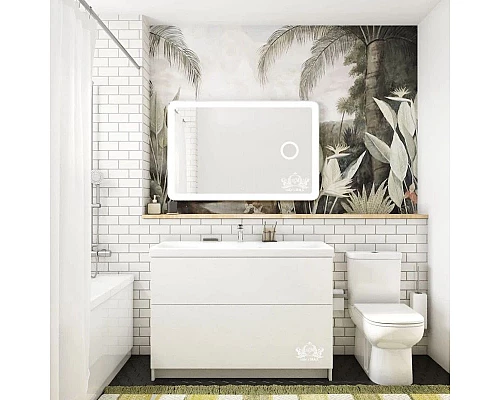 Заказать Зеркало 120х80 см Art&Max Latina AM-Lat-1200-800-DS-F-X3 в магазине сантехники Santeh-Crystal.ru