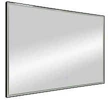 Зеркало 120х80 см Art&Max Arezzo AM-Are-1200-800-DS-FC-H-Nero