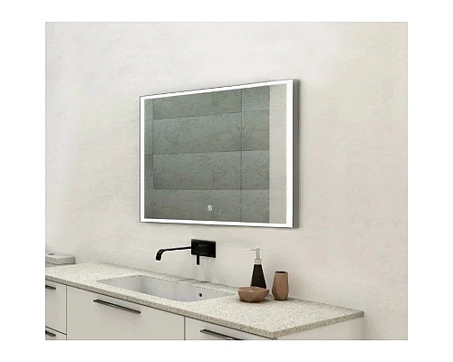 Заказать Зеркало 100х80 см Art&Max Arezzo AM-Are-1000-800-DS-FC в магазине сантехники Santeh-Crystal.ru