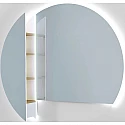 Зеркальный шкаф 139,8 см L Jorno Solis Sol.02.141/W