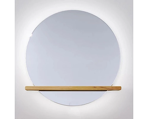 Купить Зеркало 75х75 см Jorno Simply Sim.02.75/P/W в магазине сантехники Santeh-Crystal.ru