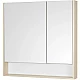 Заказать Зеркальный шкаф 85х85 см белый глянец/дуб верона Акватон Сканди 1A252302SDB20 в магазине сантехники Santeh-Crystal.ru