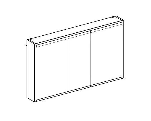 Приобрести Зеркальный шкаф 120х70 см Geberit Option 500.207.00.1 в магазине сантехники Santeh-Crystal.ru