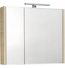 Зеркальный шкаф 76х65 см дуб верона Roca Etna 857304445