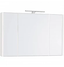 Зеркальный шкаф 97,7х65 см белый глянец Roca Etna 857305806