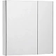 Купить Зеркальный шкаф 77,8х81 см белый глянец Roca Up ZRU9303017 в магазине сантехники Santeh-Crystal.ru