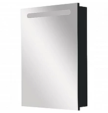 Зеркальный шкаф черный глянец 60,6х81 см R Roca Victoria Nord Black Edition ZRU9000099