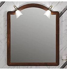 Зеркало 89,6х109,2 см светлый орех Opadiris Виктория