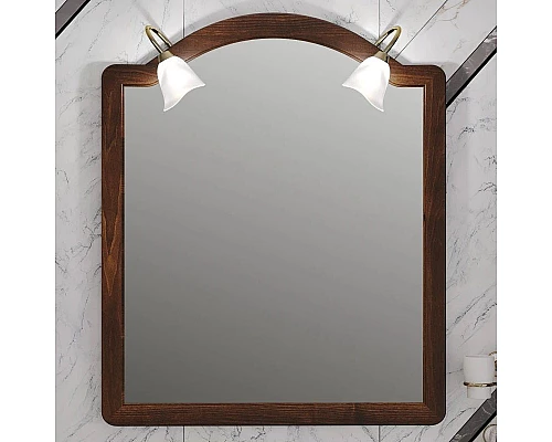 Купить Зеркало 89,6х109,2 см светлый орех Opadiris Виктория в магазине сантехники Santeh-Crystal.ru