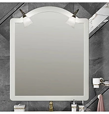 Зеркало 89,6х109,2 см слоновая кость Opadiris Виктория