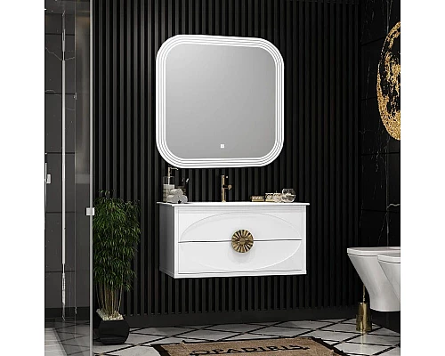 Приобрести Зеркало 90х90 см Opadiris Ибица Z0000013835 в магазине сантехники Santeh-Crystal.ru