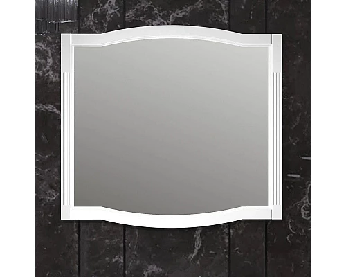 Заказать Зеркало 98х90 см белый матовый Opadiris Лаура Z0000012819 в магазине сантехники Santeh-Crystal.ru