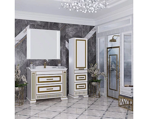 Заказать Зеркало 100х85 см Opadiris Оникс Z0000004912 в магазине сантехники Santeh-Crystal.ru