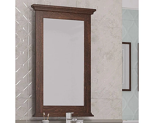 Приобрести Зеркало 50х88 см светлый орех Opadiris Палермо Z0000008544 в магазине сантехники Santeh-Crystal.ru