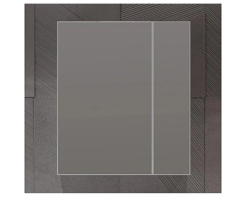 Купить Зеркальный шкаф 70х80 см белый глянец Opadiris Арабеска 00-00005577 в магазине сантехники Santeh-Crystal.ru