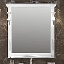 Зеркало 104х101 см белый матовый Opadiris Риспекто
