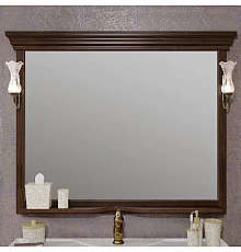 Зеркало 129х101 см орех антикварный Opadiris Риспекто
