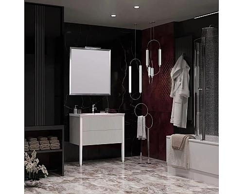 Заказать Зеркало 90х85 см Opadiris Рубинно в магазине сантехники Santeh-Crystal.ru