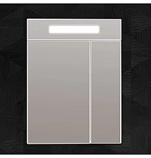 Зеркальный шкаф 60х80 см белый Opadiris Фреш Z0000010395