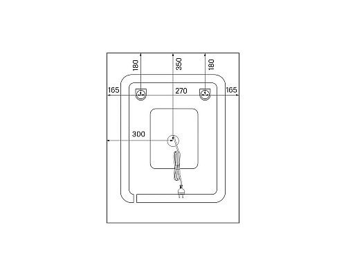 Приобрести Зеркало 60х70 см IDDIS Zodiac ZOD60T0i98 в магазине сантехники Santeh-Crystal.ru