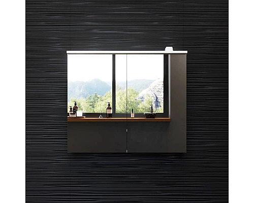 Купить Зеркальный шкаф 80х68 см белый глянец Am.Pm Spirit V2.0 M70AMCX0801WG в магазине сантехники Santeh-Crystal.ru