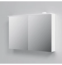Зеркальный шкаф 100х68 см белый глянец Am.Pm Spirit V2.0 M70AMCX1001WG
