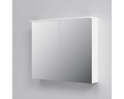 Приобрести Зеркальный шкаф 80х68 см белый глянец Am.Pm Spirit M70MCX0801WG в магазине сантехники Santeh-Crystal.ru